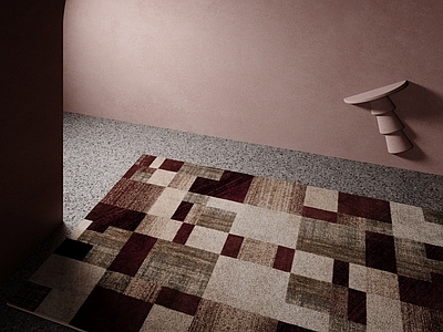 侘寂风地毯 意式地毯 轻奢地毯 现代地毯 卧室地毯 奶油地毯