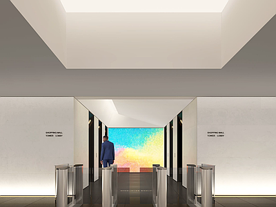 现代简约大厅 高层办公大堂公区 办公楼空中大堂 办公转换层电梯厅 写字楼公区大堂 办公室电梯厅 施工图