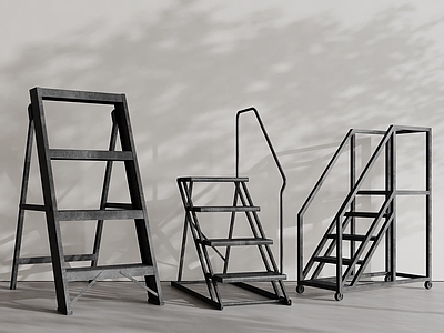 现代梯子 木梯 爬梯 折叠梯 活动梯