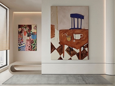 现代挂画 油画 玄关挂画 客厅挂画 卧室挂画