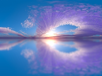 现代天空HDR