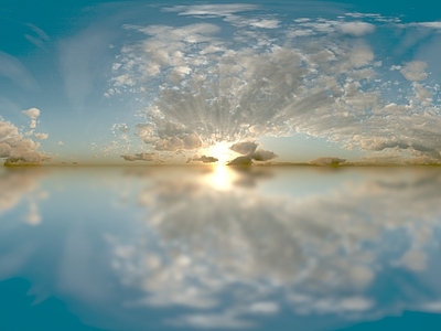 现代天空HDR