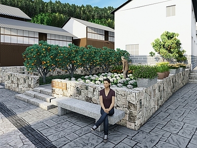 新中式农业景观