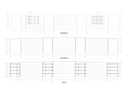 现代学校建筑 学校教学 施工图