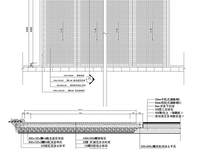 现代停车场 户外停车场 停车位详图 施工图