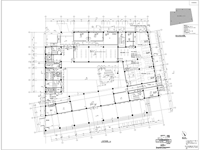 现代学校建筑 学校信息中心图纸 施工图