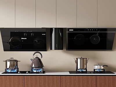 现代简约油烟机 现代油烟机 灶具 侧吸油烟机 圆柱顶吸烟机 厨具