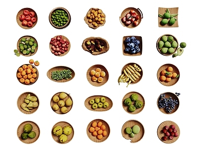 原木风水果蔬菜 现代水果  生鲜水果  果盘 水果组合