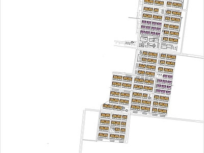 中式住宅楼建筑 集中居住全专业 施工图