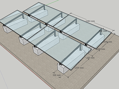 极简主义金属光伏支架 光伏系统 光伏设计