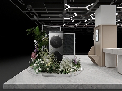 现代美陈装饰 花艺