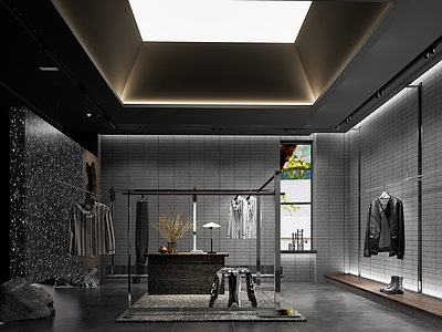 现代服装店 服装店 买手店 商业店铺 服装店
