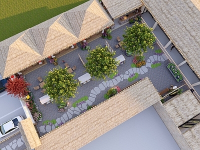 新中式乡村庭院