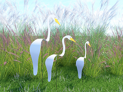 现代简约景观小品 景观小品雕塑 创意小品 创意雕塑 公园小品 湿地公园