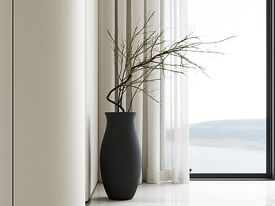 现代花瓶