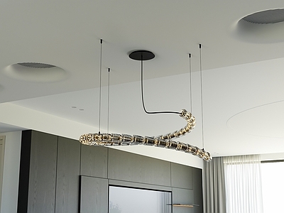 现代简约艺术吊灯