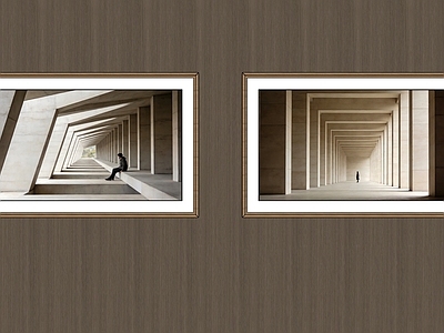 新中式挂画组合