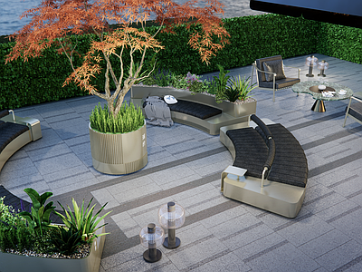 现代简约景观座椅 扑救面软装 扑救面座椅 移动户外座椅 景观软张沙发 扑救面花箱