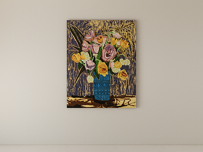 中古风挂画 装饰画 挂画