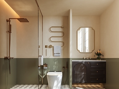 轻奢卫生间 卫生间 主卫 次卫