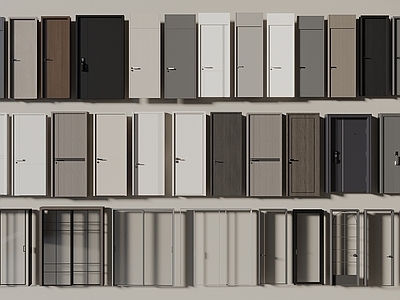 现代门把手 单开门 玻璃门 入户门 推拉门 子母门