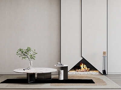 现代家居客厅 茶几组合 茶几 圆茶几组合 茶几 大理石茶几