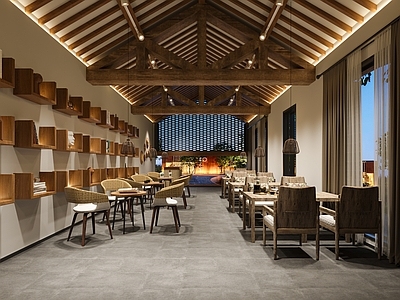 新中式酒店餐厅