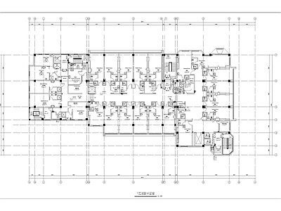 消防设备布置 妇产医院消防施 施工图