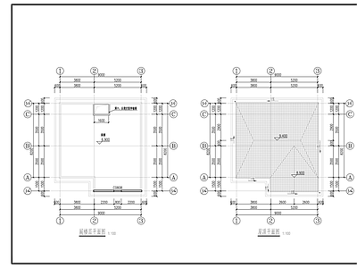 别墅建筑 二层别墅 自建房 施工图