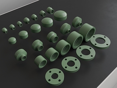 极简主义水龙头 管道配件 管道接口