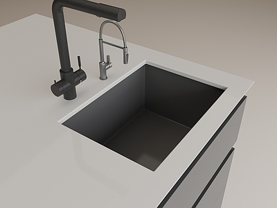 极简水龙头 水龙头 水槽