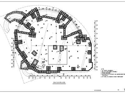 其他结构图纸 某大厦基坑维护 施工图