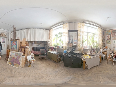 现代室内HDR