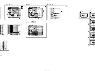 现代办公楼建筑 现代高层办公楼建 高层办公楼 办公楼平面图 施工图