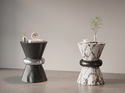 现代简约边几 现代意式床头柜