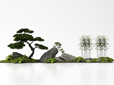 新中式景观枯山水