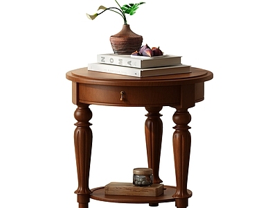 美式边几