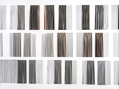 现代窗帘 布艺窗帘 纱窗 薄纱 纱帘