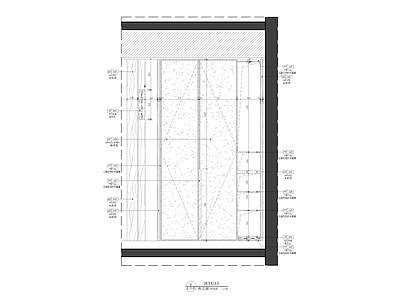 柜体节点 玄关柜大样图 施工图
