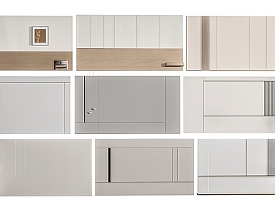 现代简约护墙板 现代护墙板   家装背景墙   卧室背景墙  床头背景墙