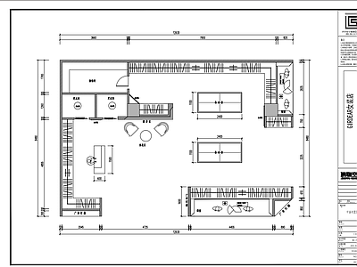 现代服装店 服装店 施工图