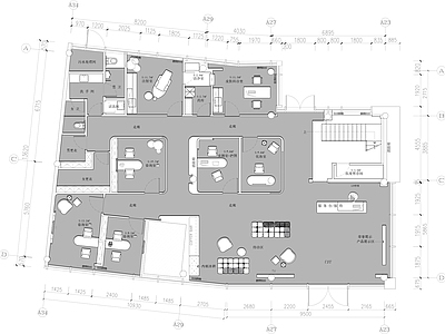 现代医院 牙科医院 医院门诊 社区医院 施工图