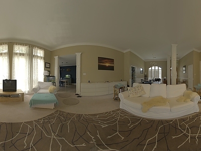 现代室内HDR