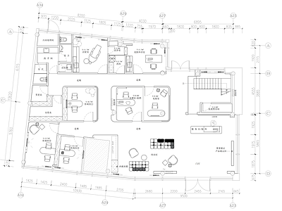 现代医院 牙科医院 美容医院 社区医院 医院门诊 手术室 施工图