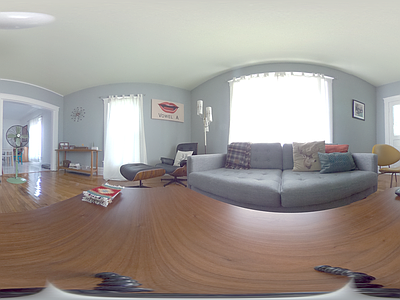 现代室内HDR