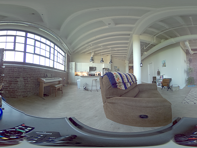 现代室内HDR