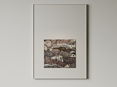 极简挂画 现代极简挂画 抽象装饰画 高端艺术挂画 侘寂中古风画 意式肌理油画