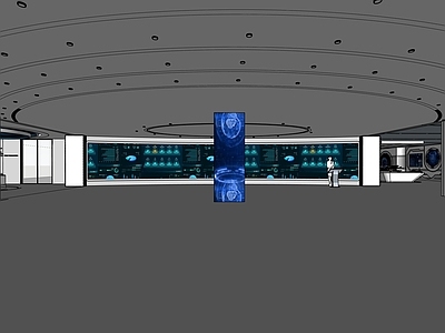 科技极简文化空间