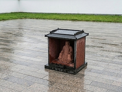 新中式其他景观小品 中式土地庙神龛  宗教文化