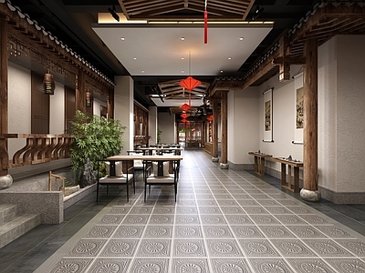 新中式中餐厅 中餐厅 火锅店 餐饮店 烤肉店